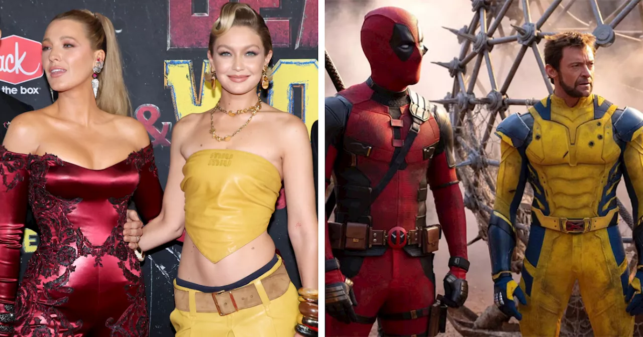 Blake Lively And Gigi Hadid Stun At “Deadpool & Wolverine“ Premiere With Matching Themed Outfits