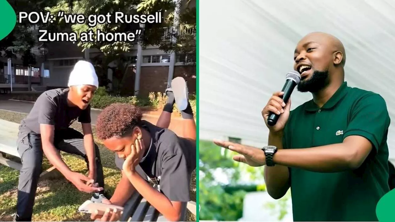 “Hitting Those Notes”: Russell Zuma Voice Doppelganger Sings Stunning Rendition of Songs, Wows SA