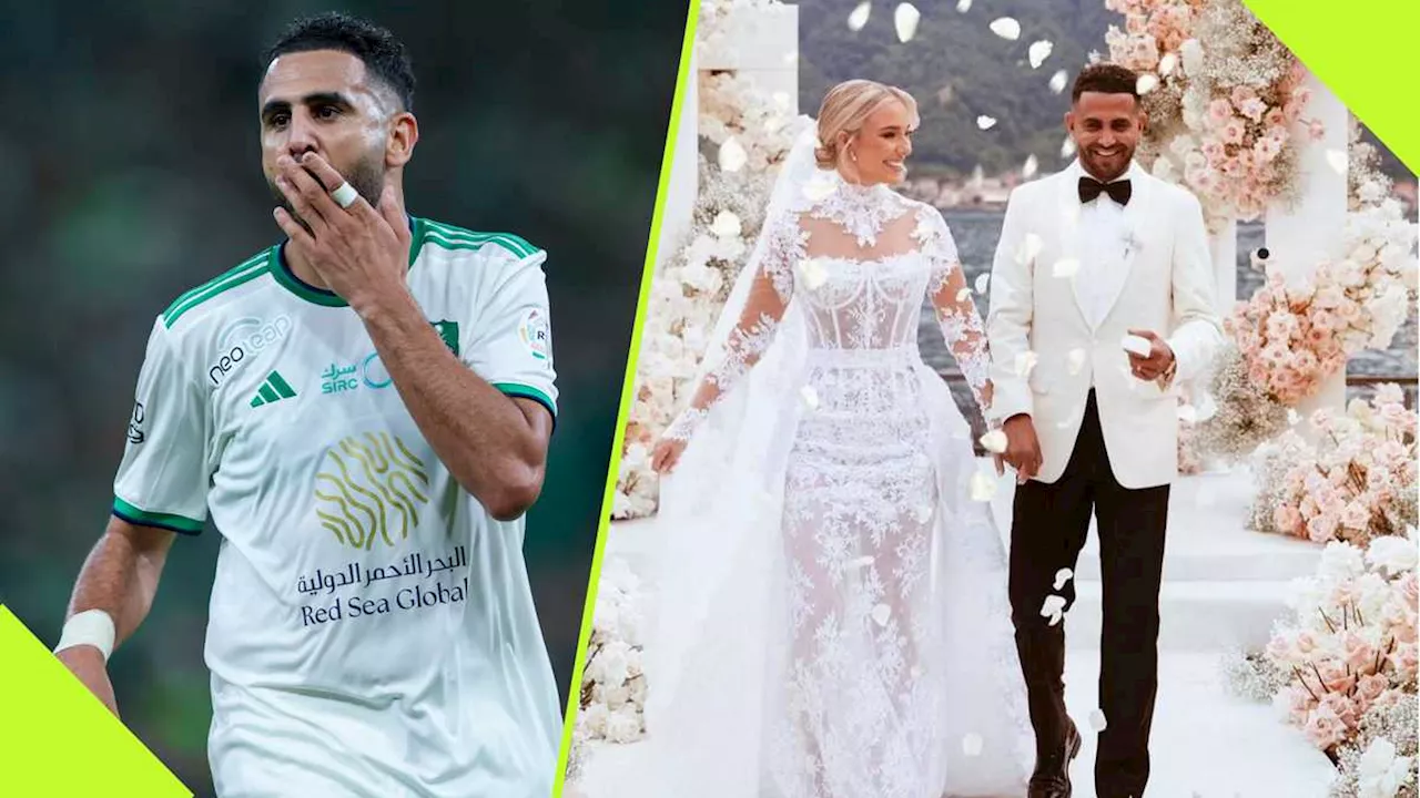 Riyad Mahrez: Ex Manchester City Star Weds Christian Wife for Third Time in 2 Years