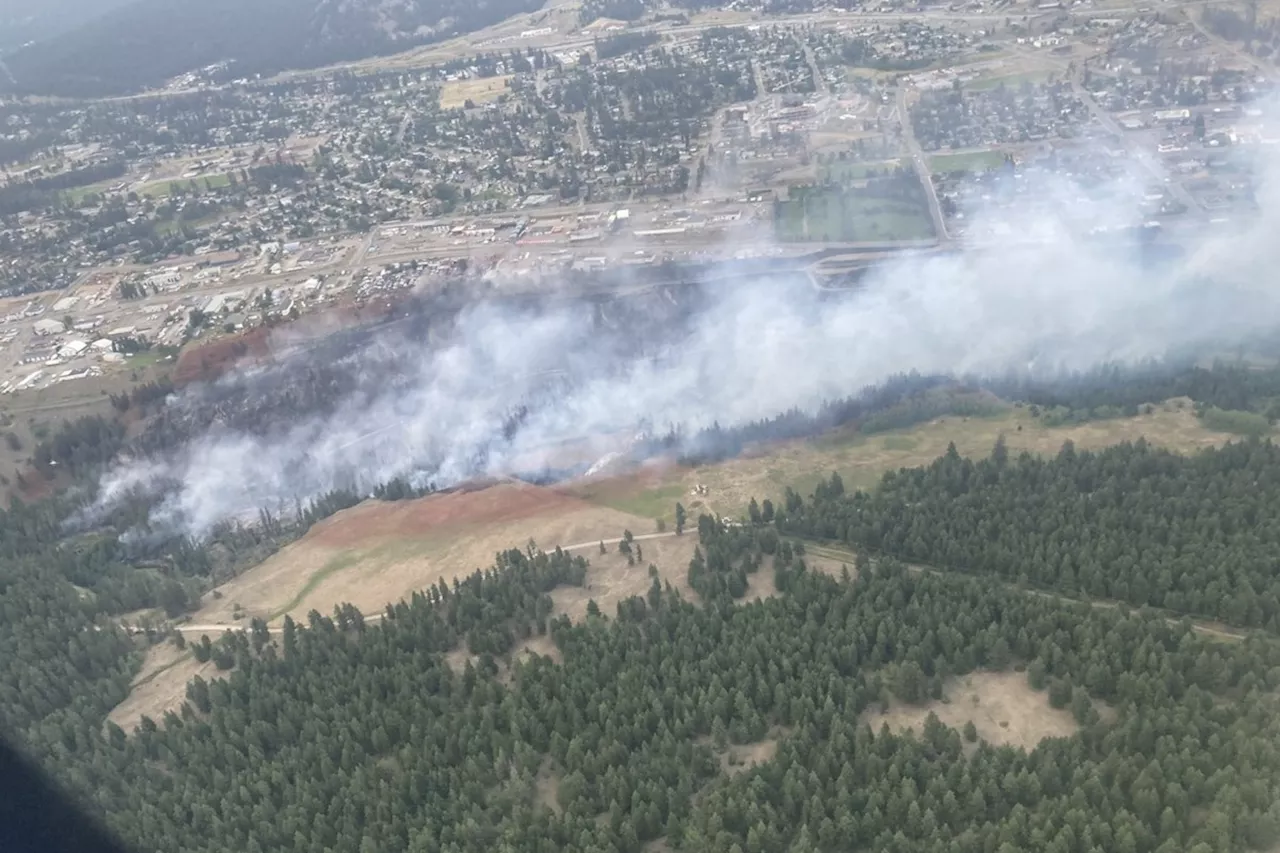 High winds, large hailstones and high temperatures challenge B.C. wildfire crews