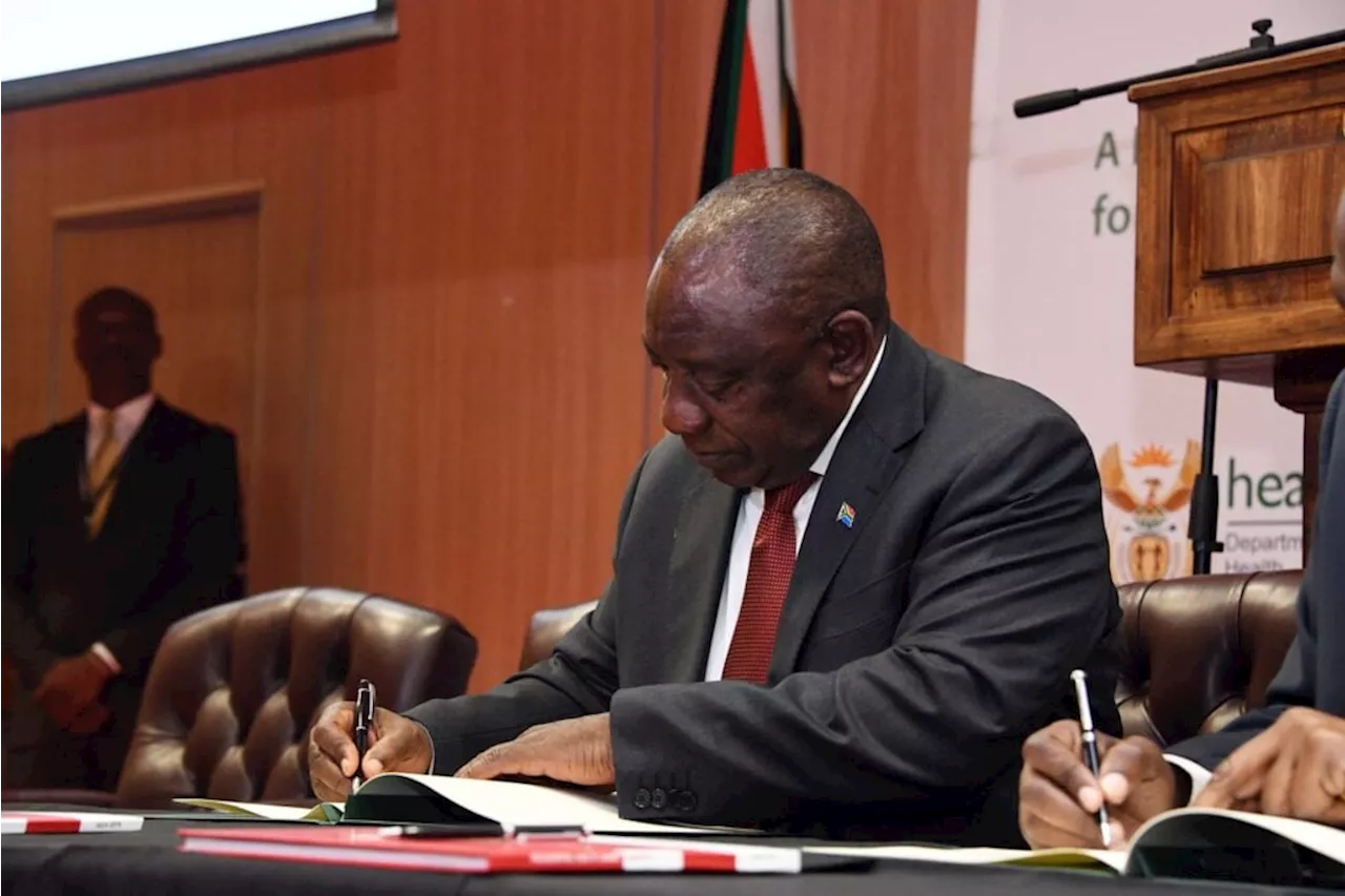 Ramaphosa signs 3 new laws for South Africa