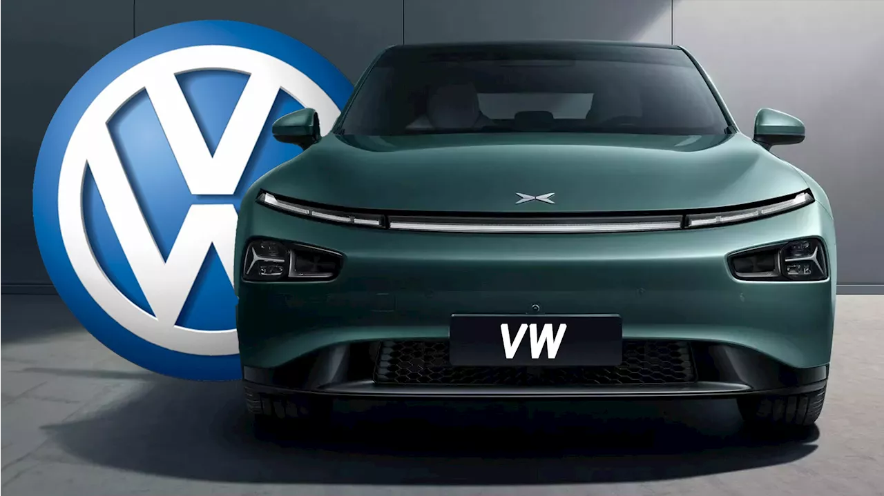 Xpeng And VW Partner On Electric Architecture, First EV Coming In 2026