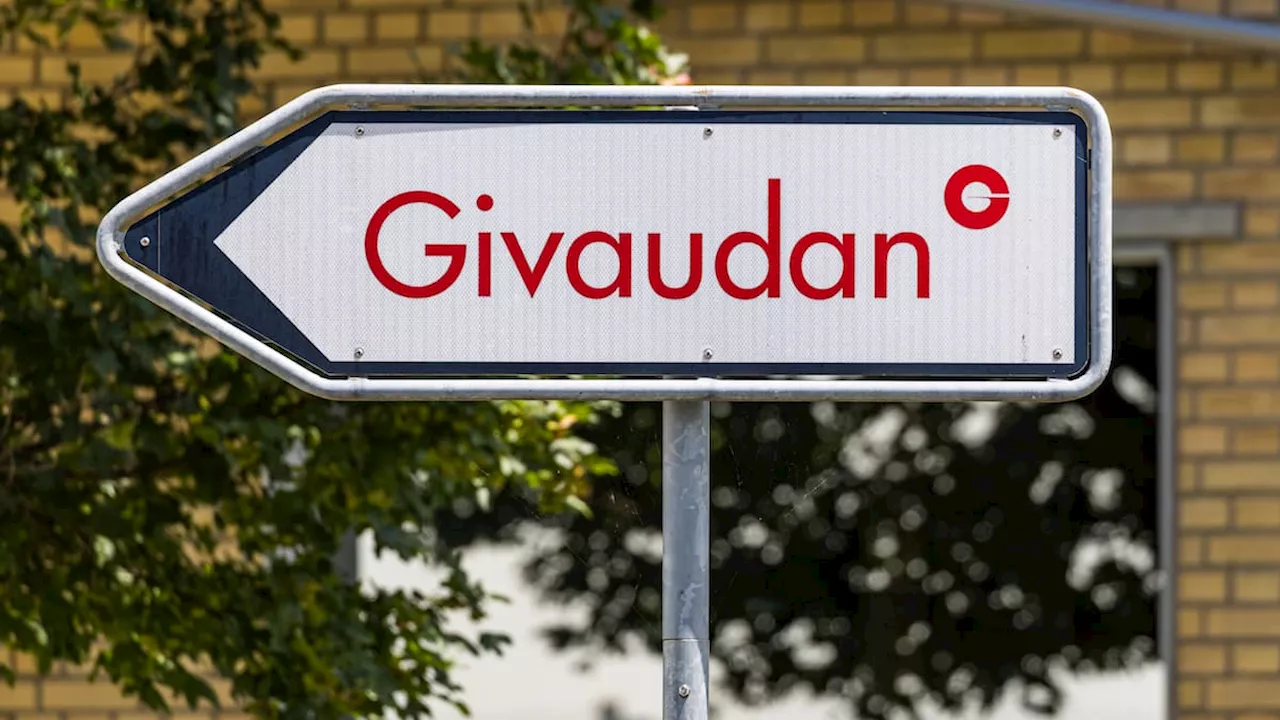 Givaudan-Aktien nach Halbjahreszahlen unter Druck