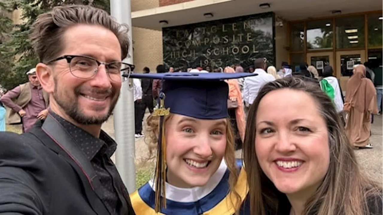 I'm happy for all the high school grads. But also a shout-out to the parents. We've raised humans