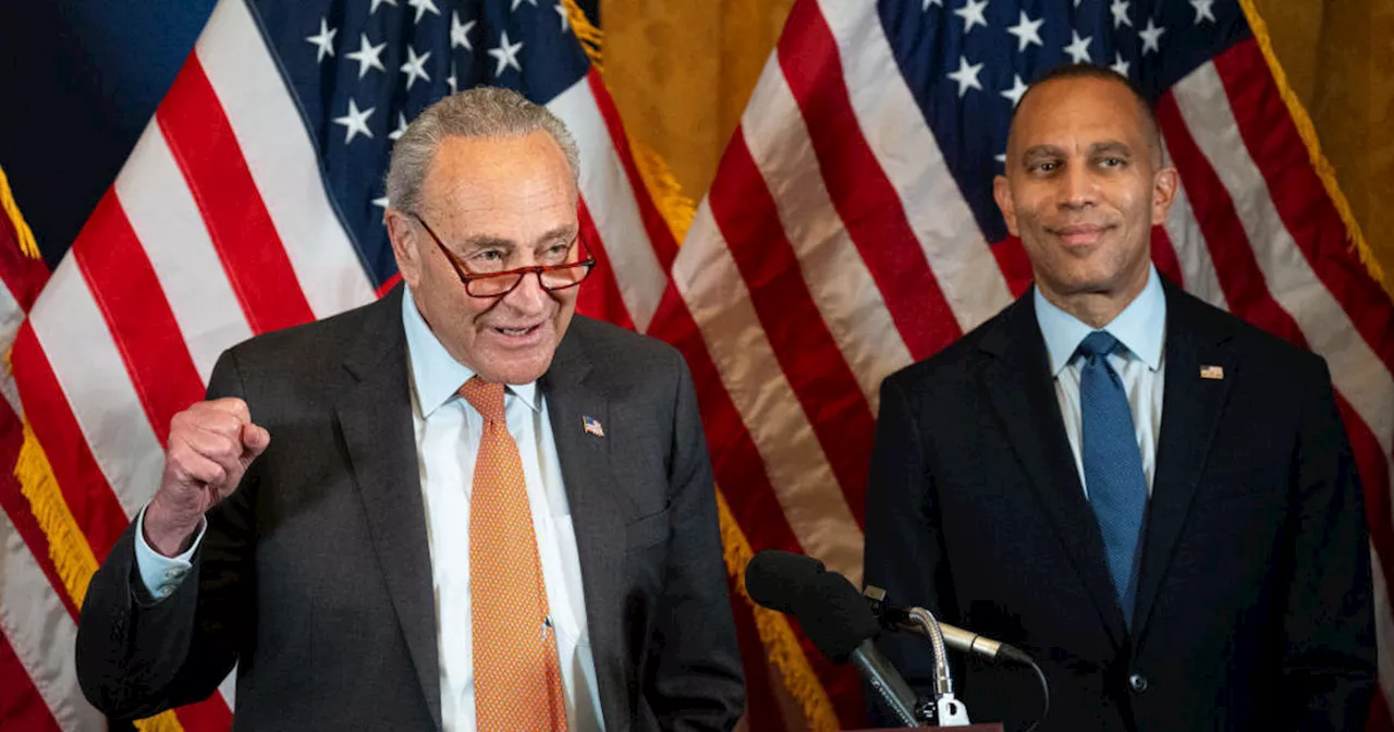 Schumer and Jeffries endorse Kamala Harris for president