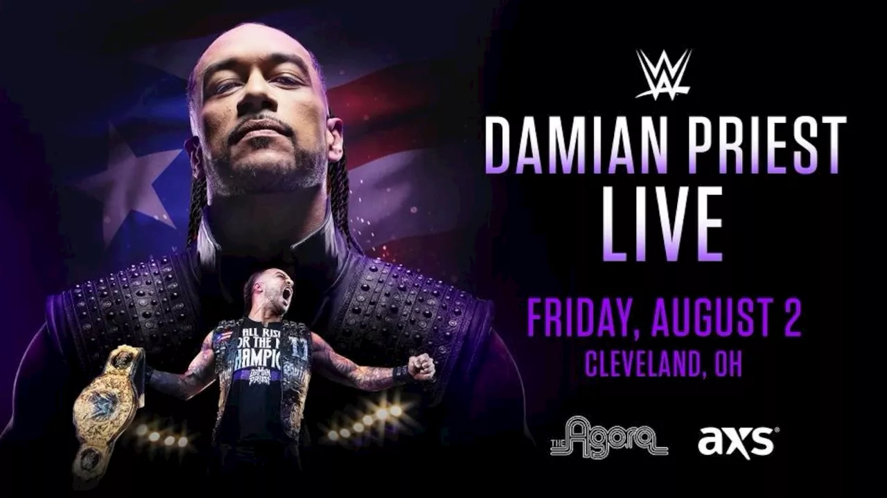 WWE bringing wrestling champ Damian Priest to Agora during SummerSlam weekend in August