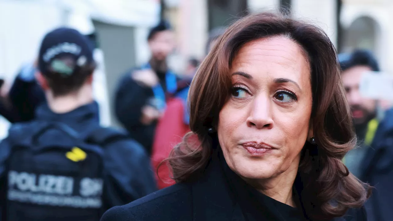 European officials get excited about Kamala Harris — but are still hedging their bets