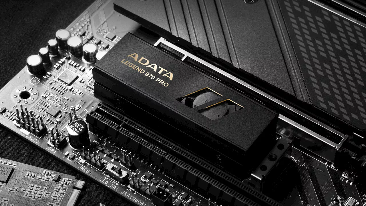 Adata Legend 970 Pro: Aktiv gekühlte High-End-SSD nutzt IG5666 statt Phison E26