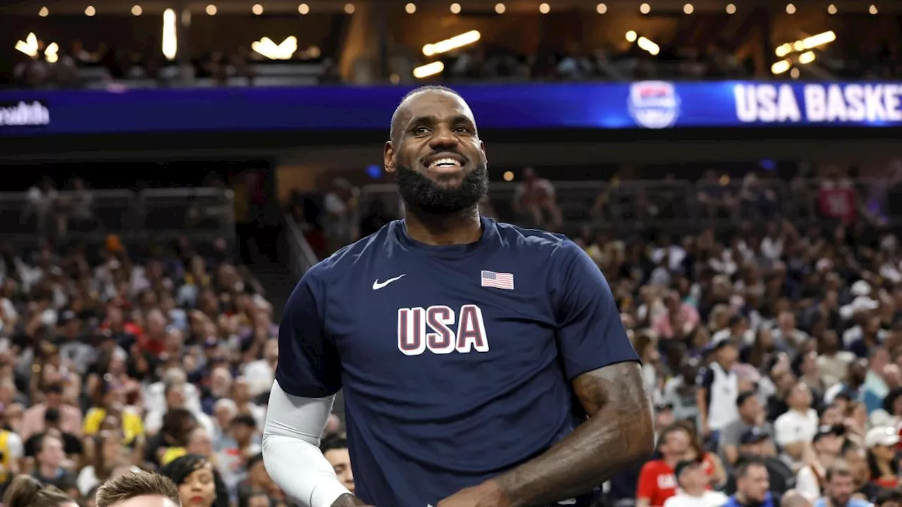 LeBron James portabandiera Usa alle Olimpiadi di Parigi