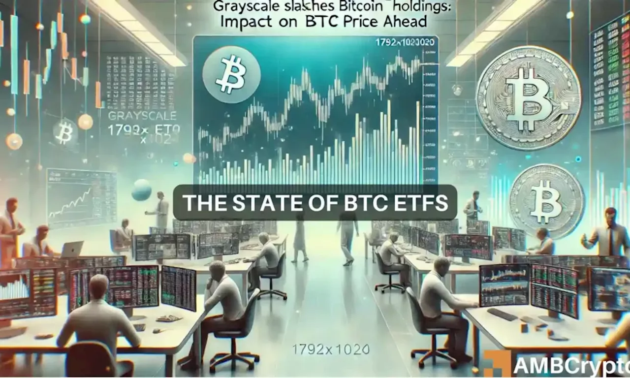 Grayscale Bitcoin ETF holdings go for a toss: Impact on BTC’s price?