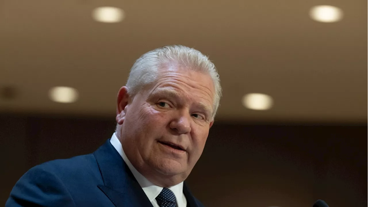 Doug Ford once again calls on Bank of Canada to lower interest rates