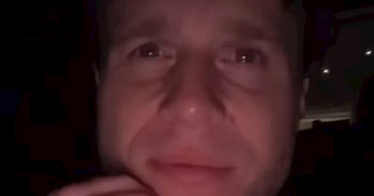 Olly Murs fights back tears as he pays emotional tribute to Caroline Flack