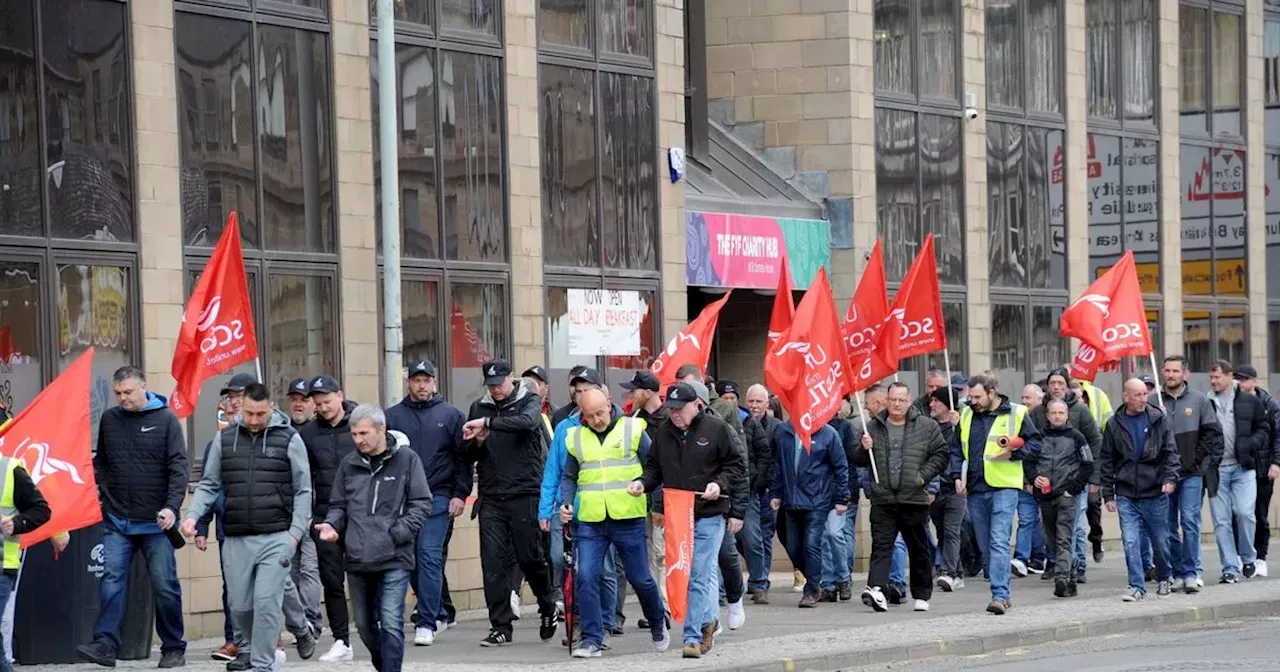 Renfrewshire waste workers plan summer strikes as pay row deepens