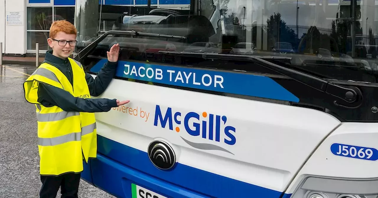 Renfrewshire youngster named McGill's 'Biggest Little Bus Fan'