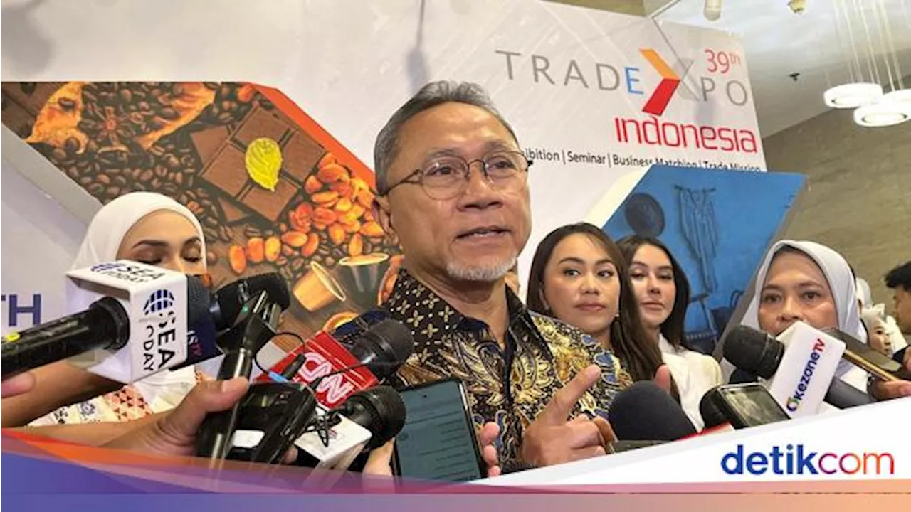 Satgas Impor Ilegal Sasar Distributor-Importir, Zulhas: Pedagang Tak Perlu Panik