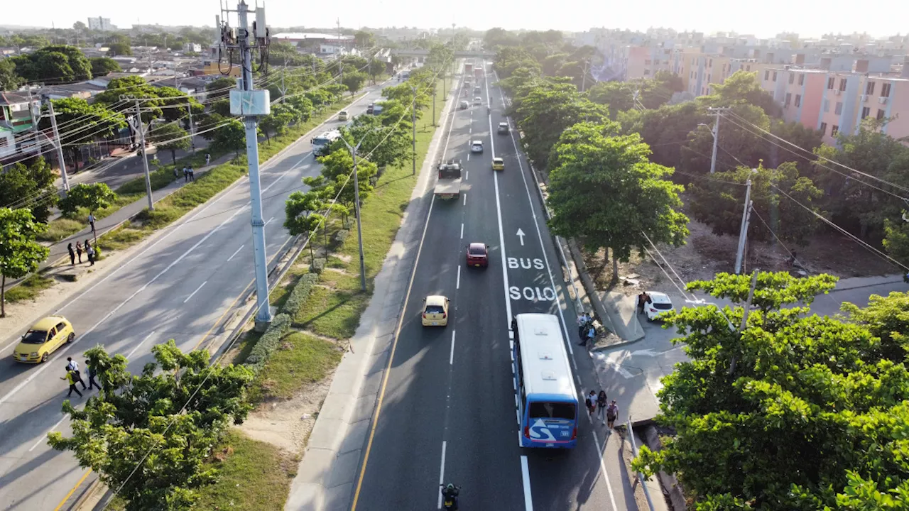 Habilitan 17 kilómetros para transporte público colectivo en la Circunvalar