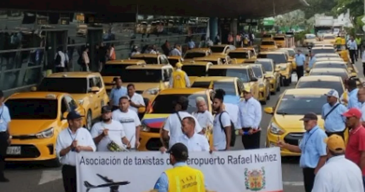 “No toleraremos que bloqueen el aeropuerto”: Dumek ante paro de taxistas