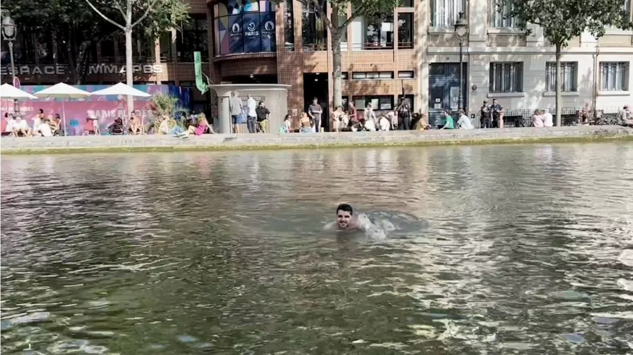 Como foi nadar no Rio Sena a dias das Olimpíadas de Paris