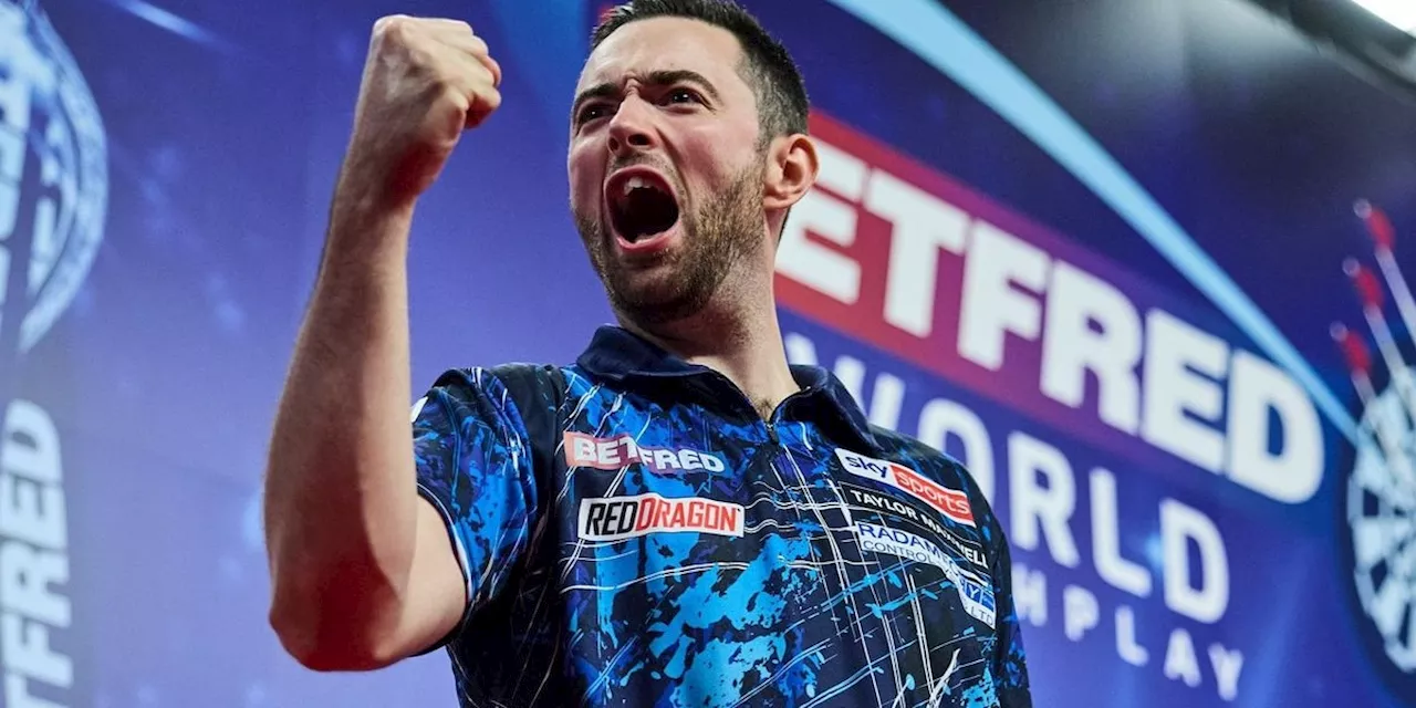 Darts: Luke Humphries tritt mit seltener Leistung beim World Matchplay in die Fußstapfen von Phil Taylor