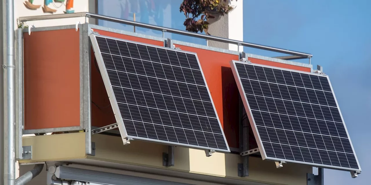 Solaranlage-Komplettset für rund 280 Euro