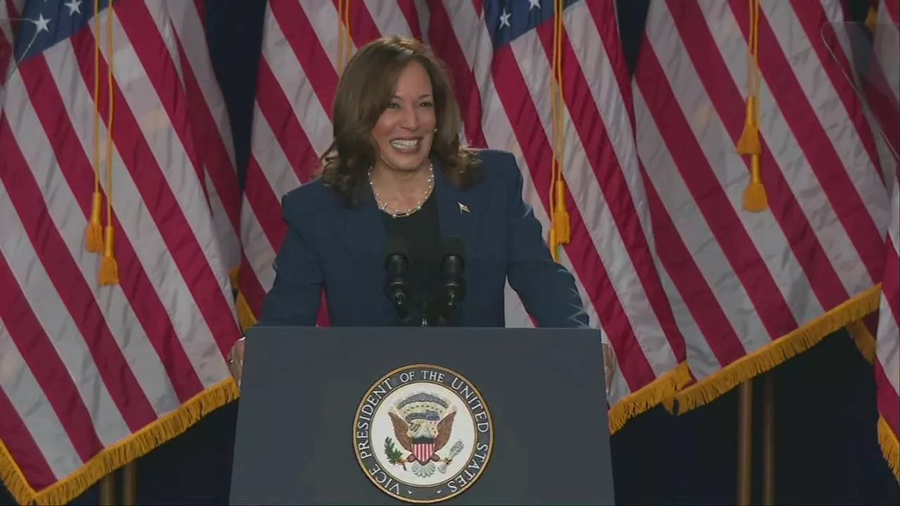 Kamala Harris WI visit; 1st rally since presidential campaign launch