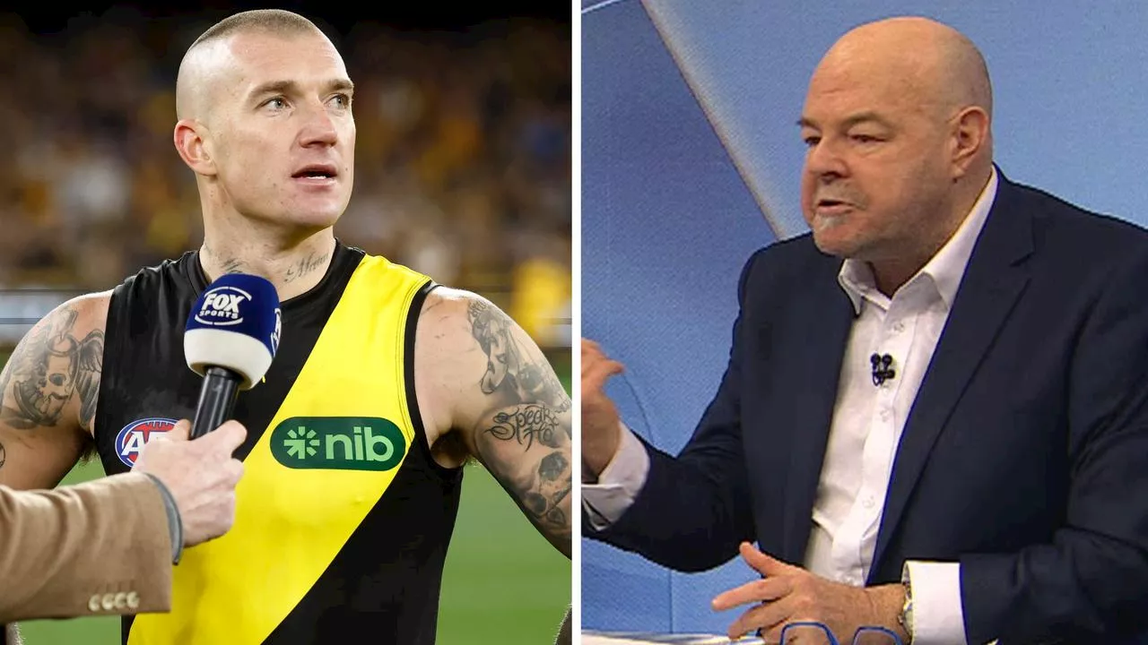 ‘Really angry about this’: Hosts at odds as ‘part-time footballer’ Dusty sparks $1.4m Tigers issue