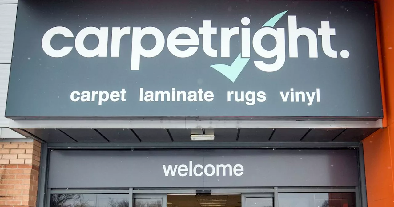 Seven Greater Glasgow Carpetright stores to close as more than 1,000 jobs cut