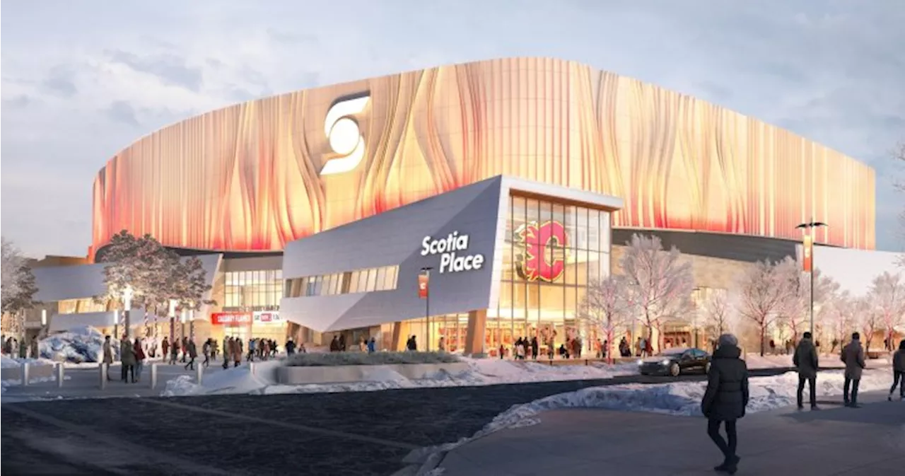 Scotia Place name unveiled as work begins on new $800M arena for Calgary Flames