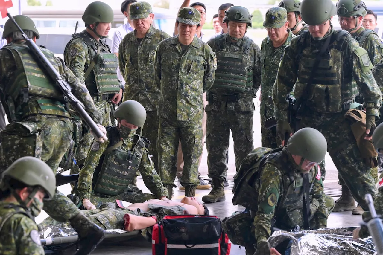 Taiwan curtails annual war games as Typhoon Gaemi barrels towards island