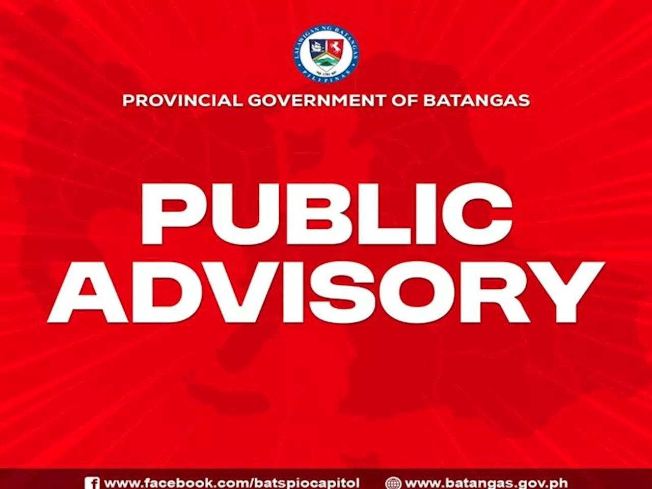 Batangas guv declares State of Emergency due to effects of Carina, Habagat