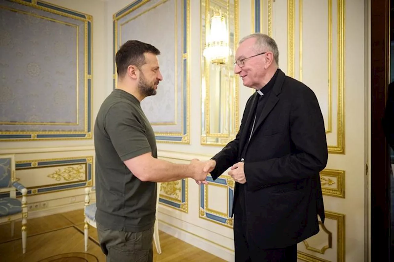 Ukraine's Zelenskiy discusses peace, prisoners with senior Vatican official