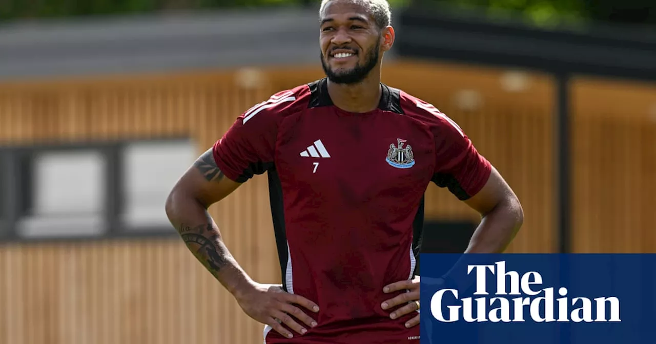 Joelinton sees bright Newcastle future – with Eddie Howe and Bruno Guimarães