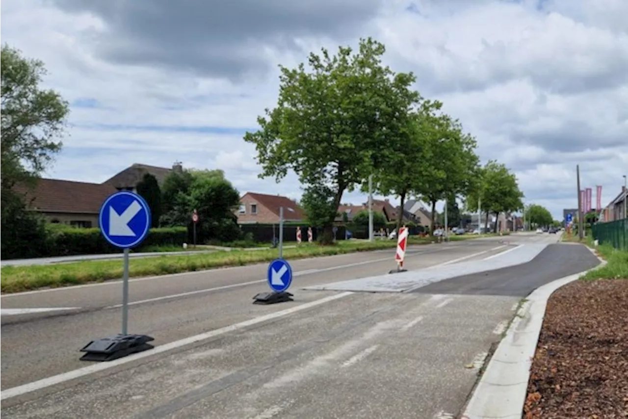 Verkeerssituatie met perrons van bushaltes midden op de rijbaan wordt midden augustus weggewerkt