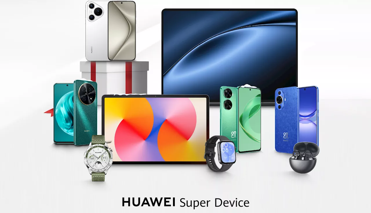 Heatwave Alert: HUAWEI’s Super Device ecosystem warms up your Winter lifestyle