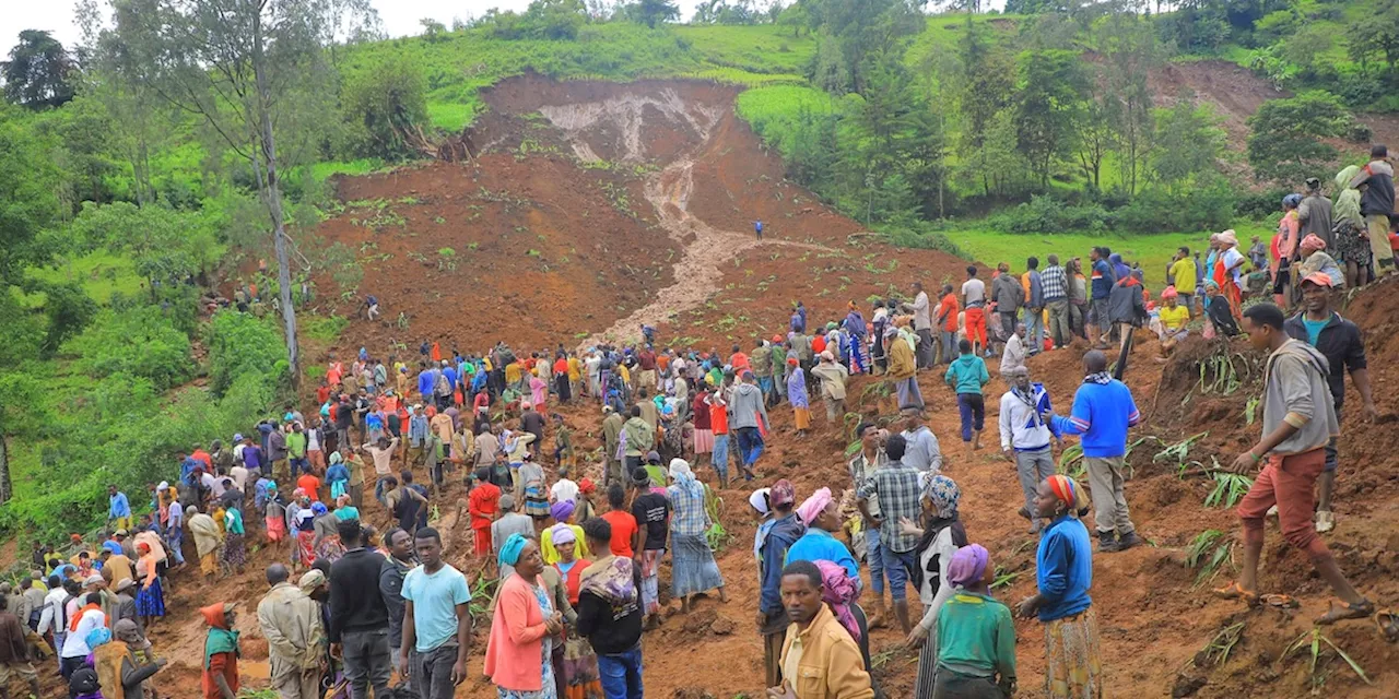 Almeno 229 persone sono morte a causa di due frane in Etiopia