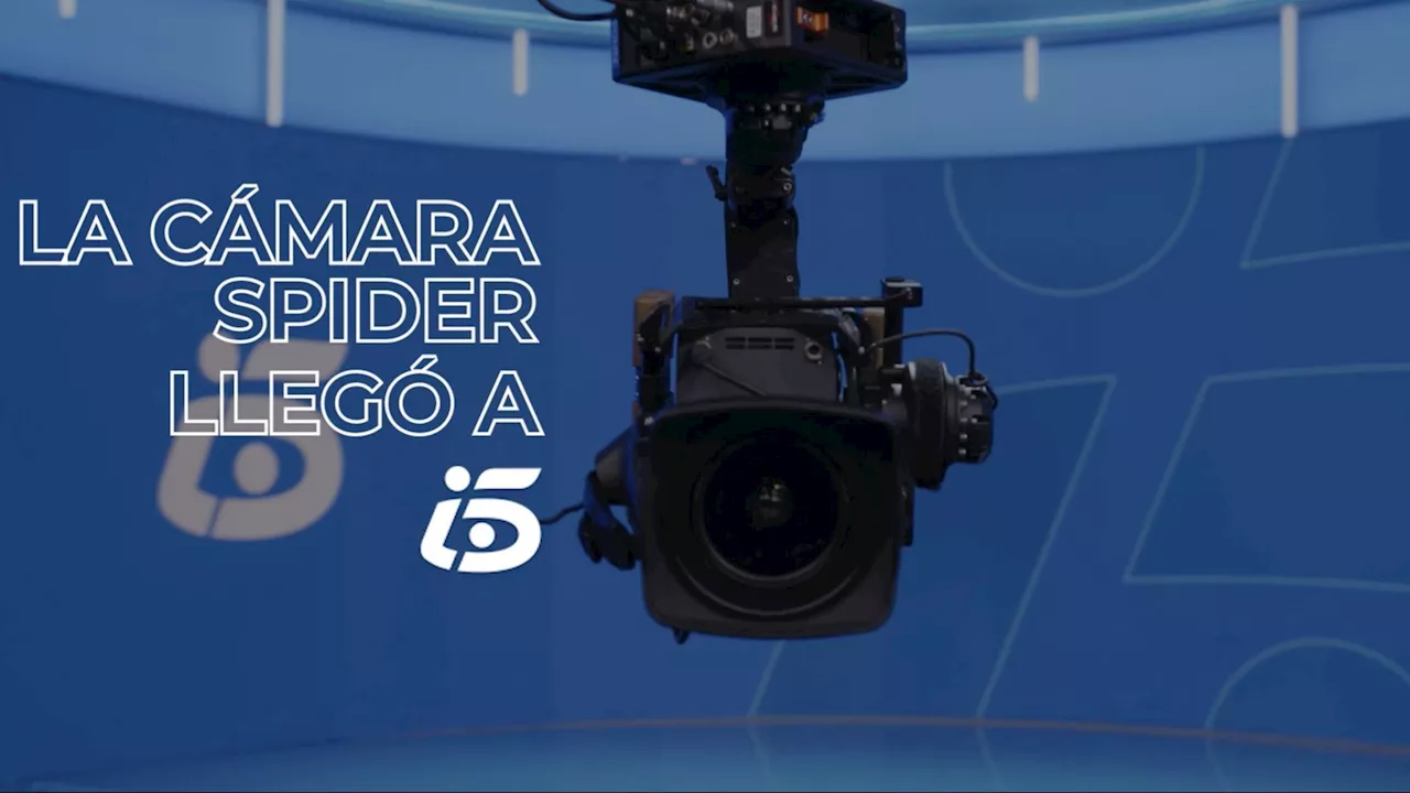 La cámara spider: la innovadora tecnología que revoluciona Informativos Telecinco