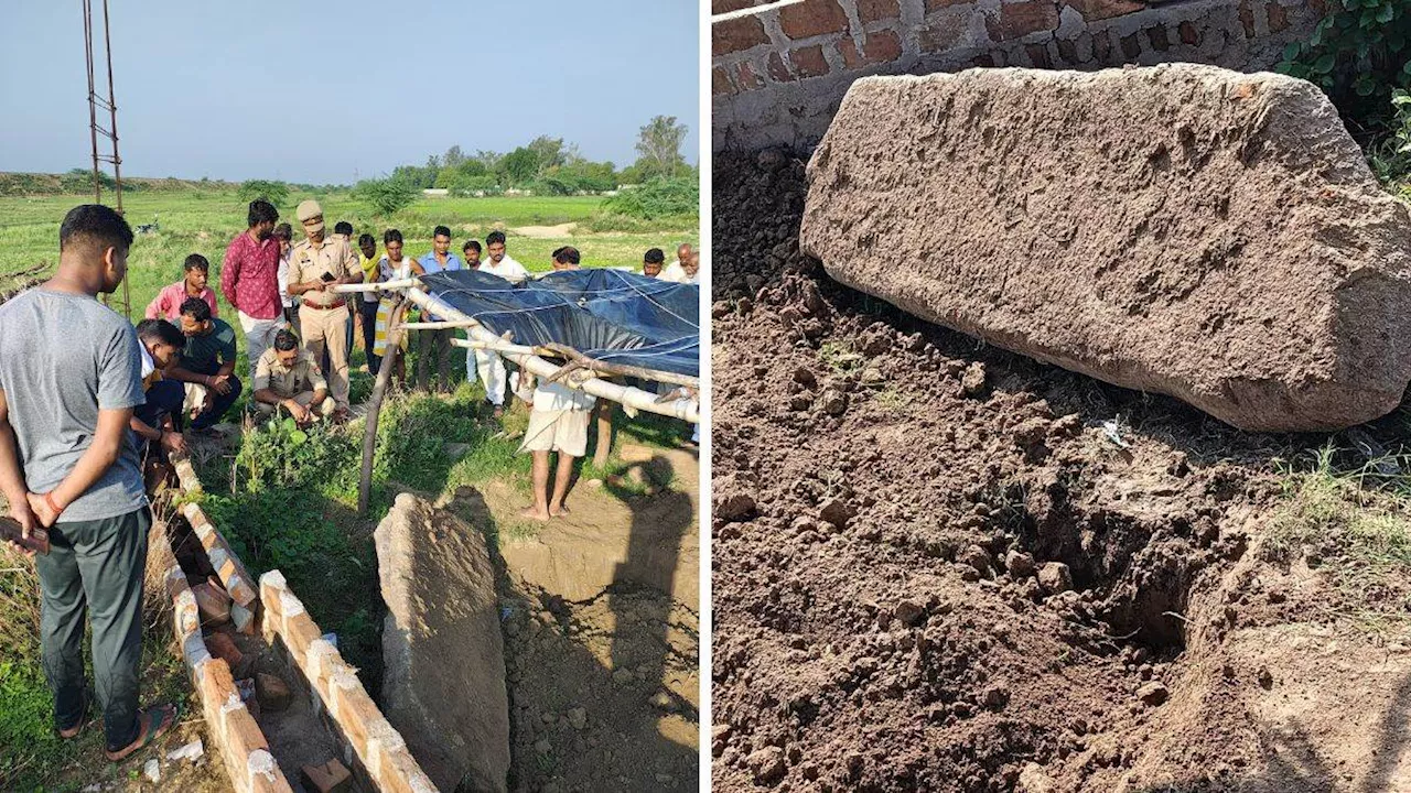 गड़े धन का लालच! रात के अंधेरे में खोद डाली देवी की मूर्ति, आवाज सुन पहुंचे ग्रामीणों ने देखा तो उड़ गए होश