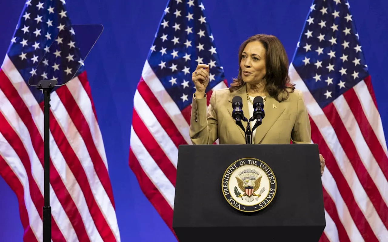 Pesquisa de intenção de voto aponta Kamala Harris com 44%, e Trump com 42%