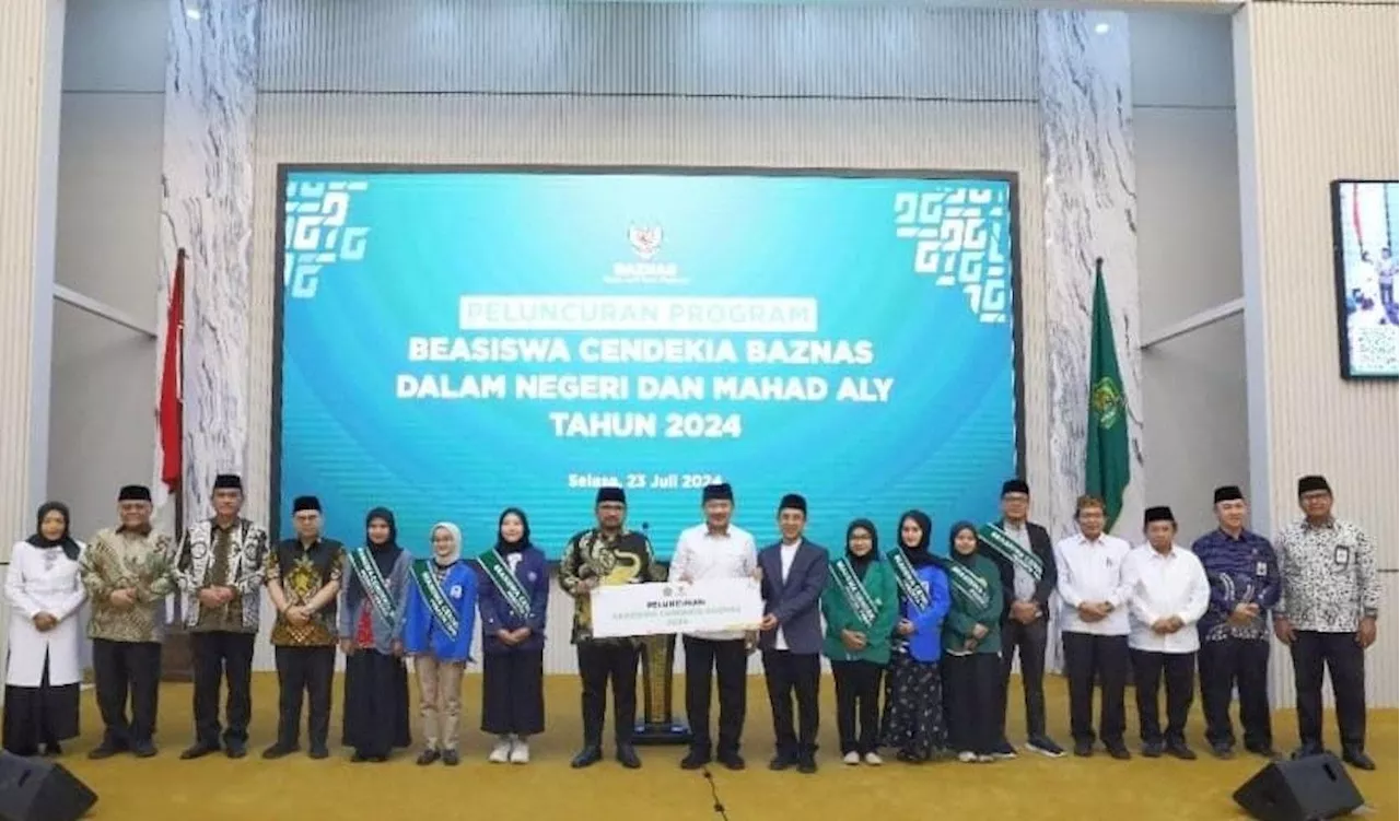 BAZNAS Luncurkan Program Beasiswa Dalam Negeri dan Mahad Aly 2024