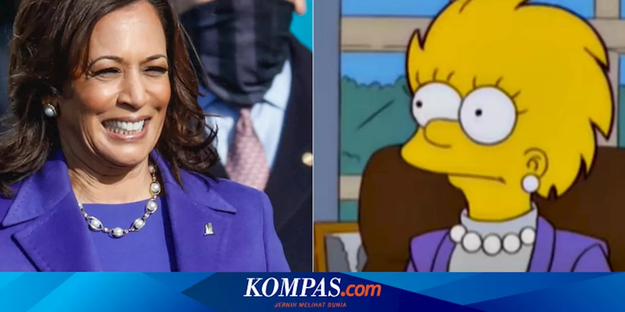 Komentar Penulis Cerita Usai Viral Prediksi The Simpsons soal Penampilan Kamala Harris