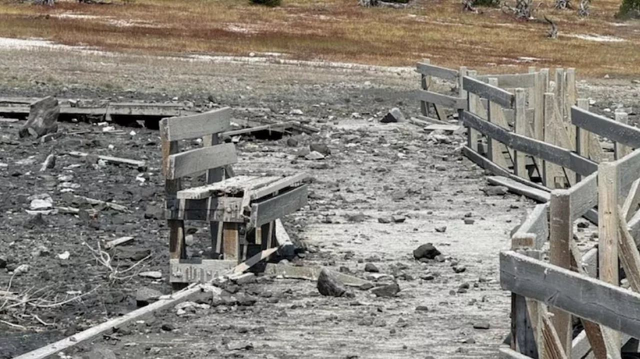 Biscuit Basin closed in Yellowstone National Park after massive explosion