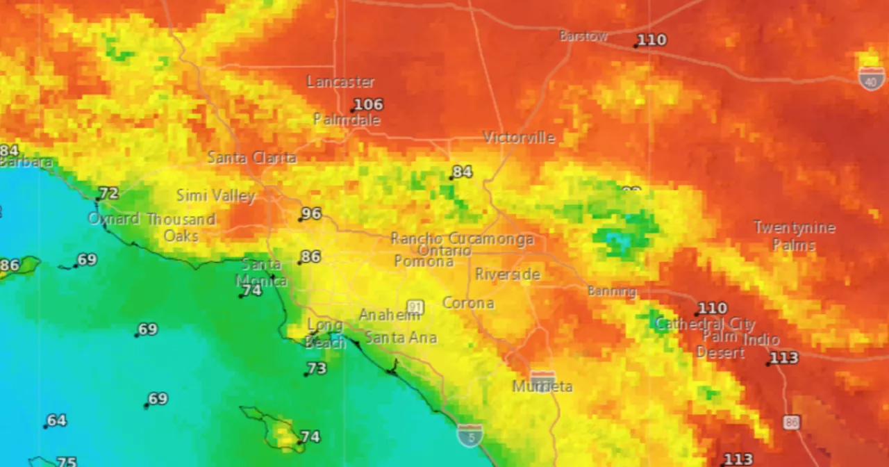 Your SoCal weather report for Tuesday, July 23: Warmer temperatures for inland areas