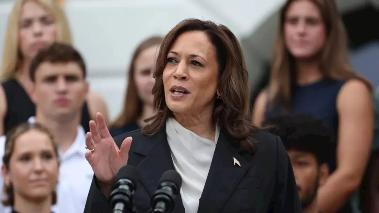 Kamala Harris supera a Donald Trump en intención de voto: Reuters