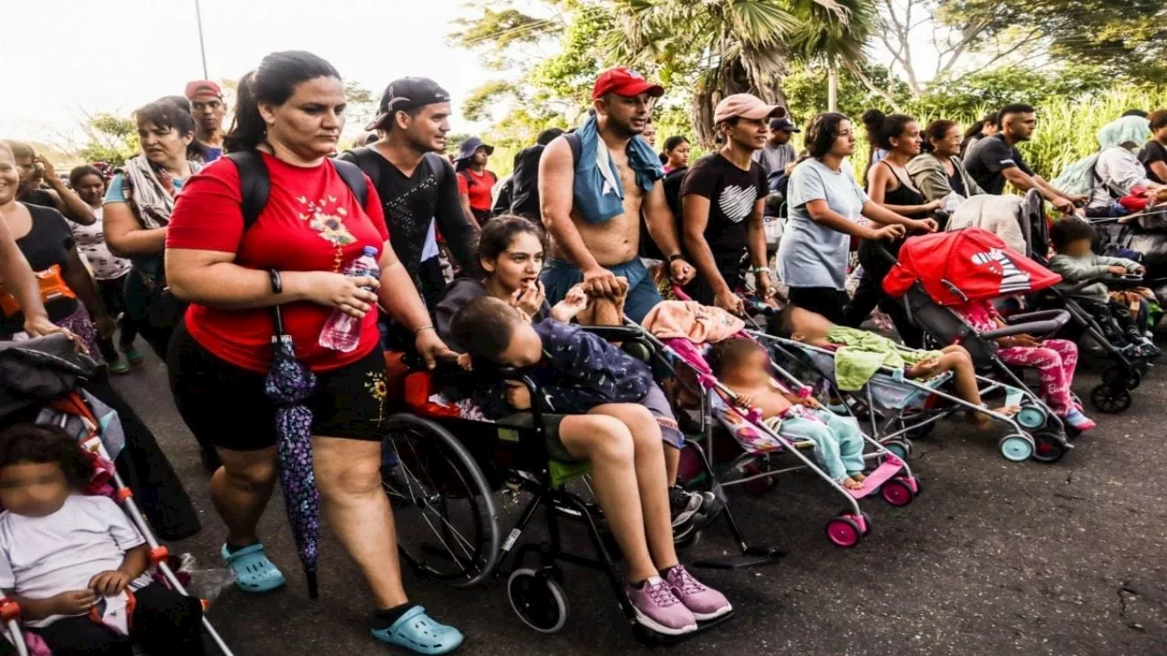 Nueva caravana migrante avanza en Chiapas, el objetivo es Estados Unidos