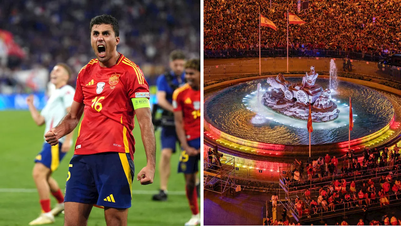 Manchester City star Rodri charged by UEFA over Gibraltar chants during EURO 2024 celebrations