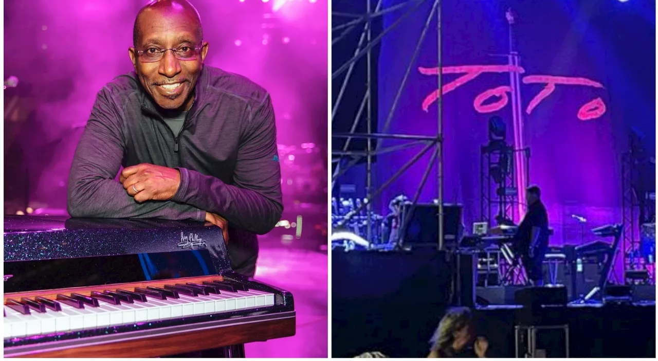 Toto, malore sul palco a Ostuni per il tastierista Greg Phillinganes: interrotto il concerto