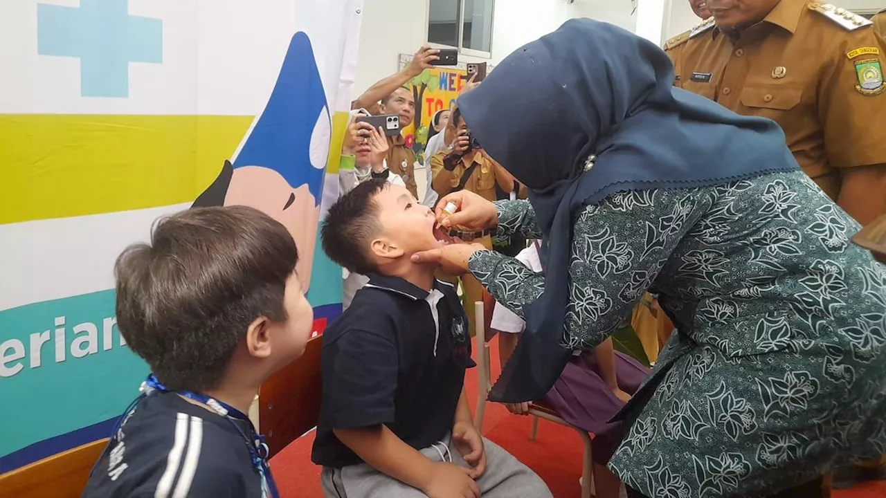 247.257 Anak di Kota Tangerang Ditargetkan Dapat Imunisasi Polio