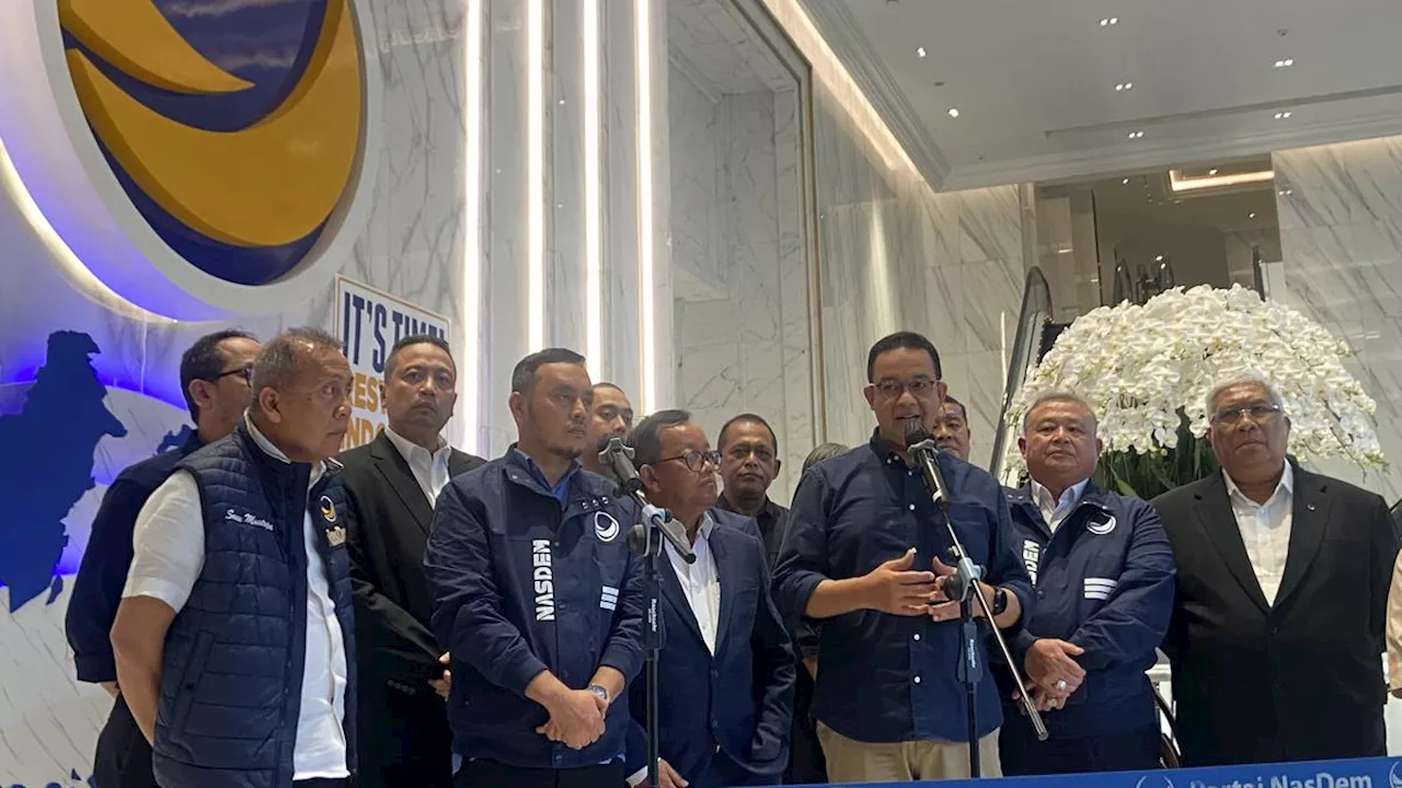 Anies Bakal Komunikasi dengan Semua Partai Politik untuk Cari Pasangan di Pilkada Jakarta