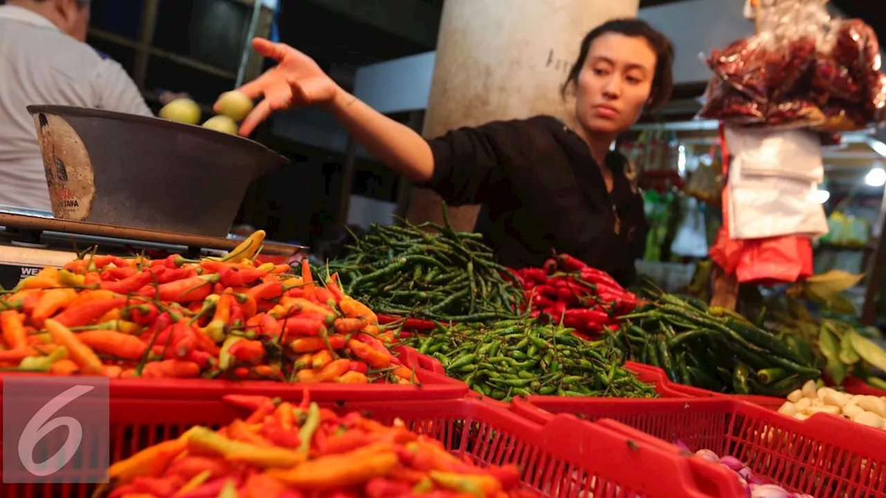 Harga Pangan Hari Ini: Harga Cabai Rawit Merah Naik jadi Rp 65 Ribu per Kg