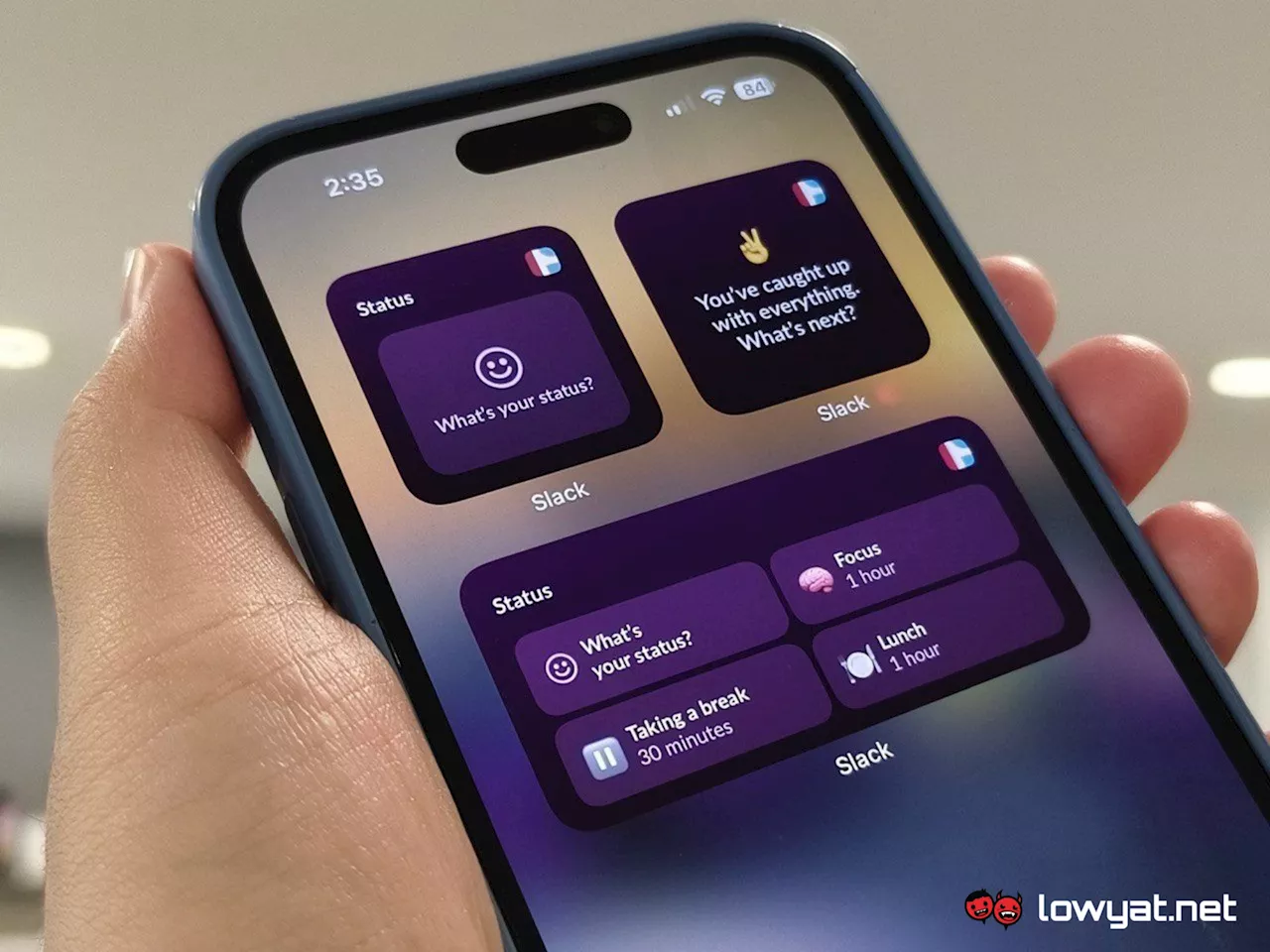 Slack Introduces New Widgets For IOS Users